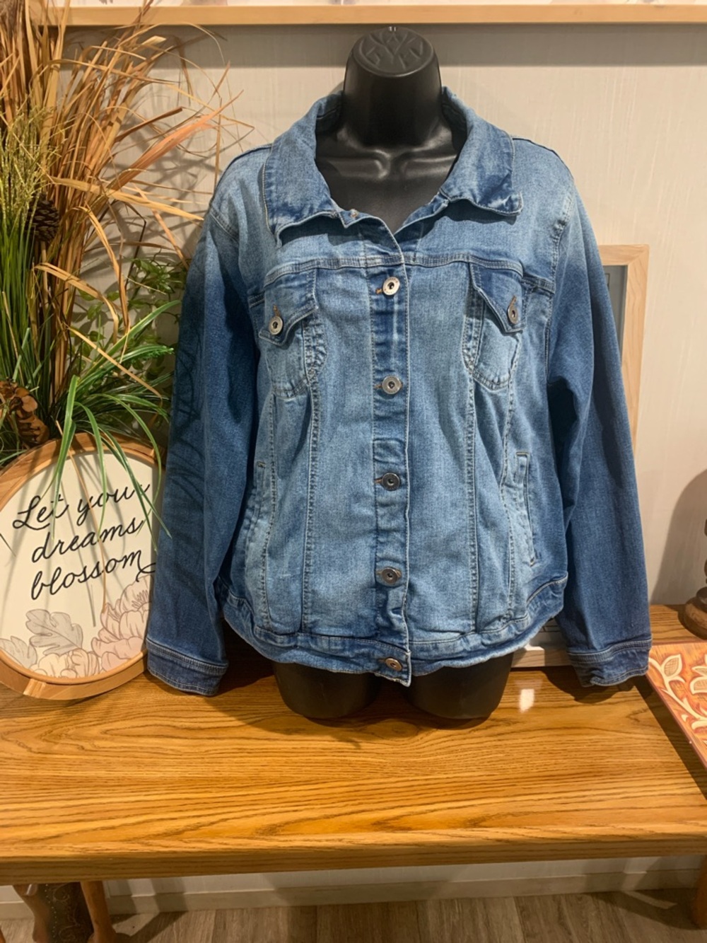 torrid Light Blue Denim Jacket